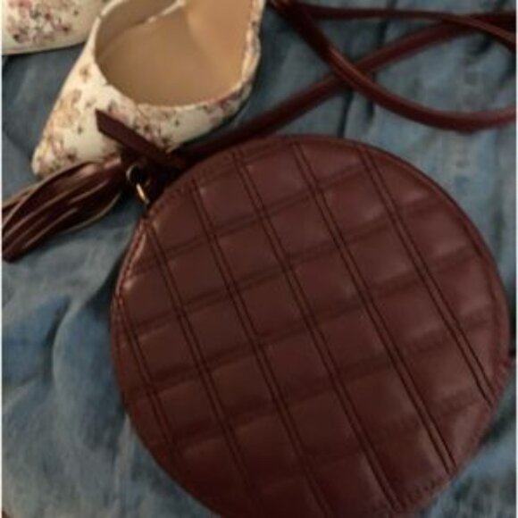 Maroon Art Class cross body bag/purse - Picture 2 of 3